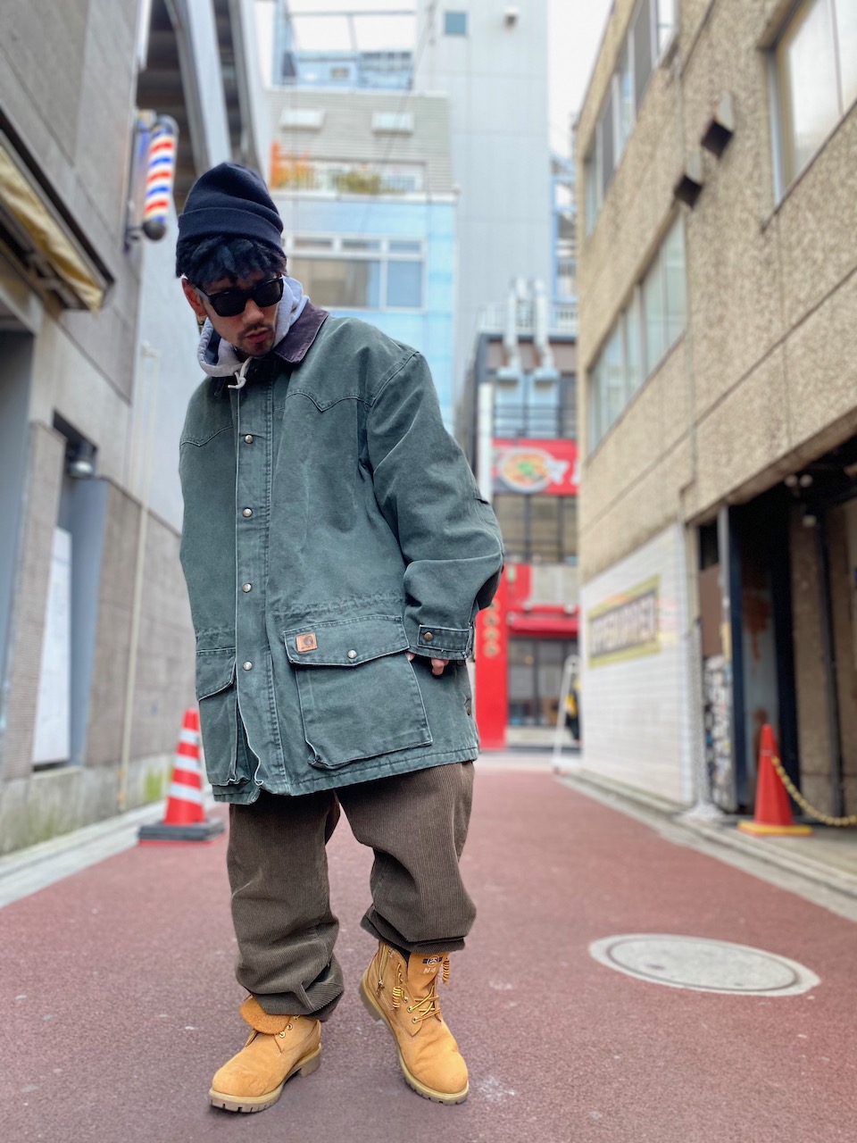 Green Carhartt style – upperupper